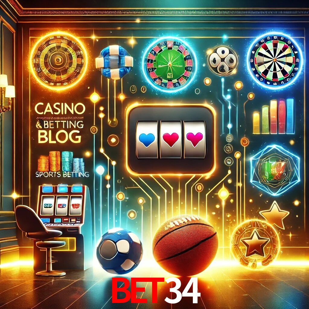 Blog do BET34 com dicas e estratégias para apostas e jogos